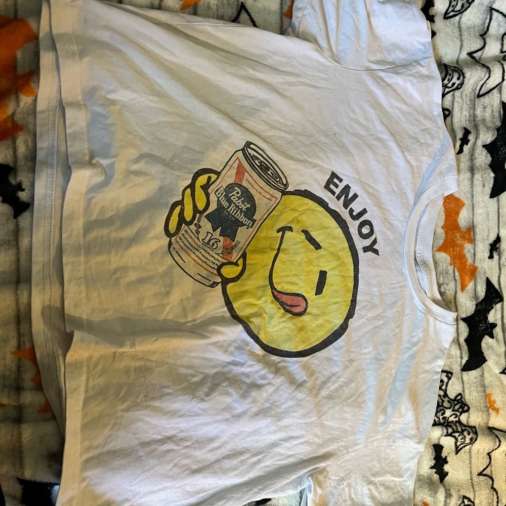 Enjoy white crop top